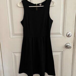 Old Navy fit and flare ponte dress, black S